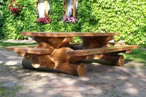 Table Forestière - Mobilier de jardin - Bois Expo